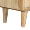 vidaXL Schubladenkommode 75&times;35&times;75 cm Mango Massivholz
