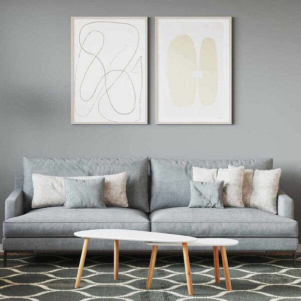 vidaXL Wandfarbe Grau 16,5 x 16,5 x 15,9 cm Wanddruck