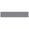 vidaXL Schwebendes Wandregal Grau 120x23,5x3,8 cm MDF