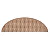 vidaXL Treppenmatten 15 Stk. Braun 65x21x4 cm