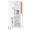 vidaXL Highboard Wei&szlig; 69,5x34x180 cm Holzwerkstoff