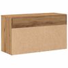 vidaXL Schuhbank Artisan-Eiche 80x30x45 cm Holzwerkstoff