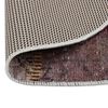 vidaXL Teppich Waschbar Patchwork Mehrfarbig &phi;120 cm Rutschfest
