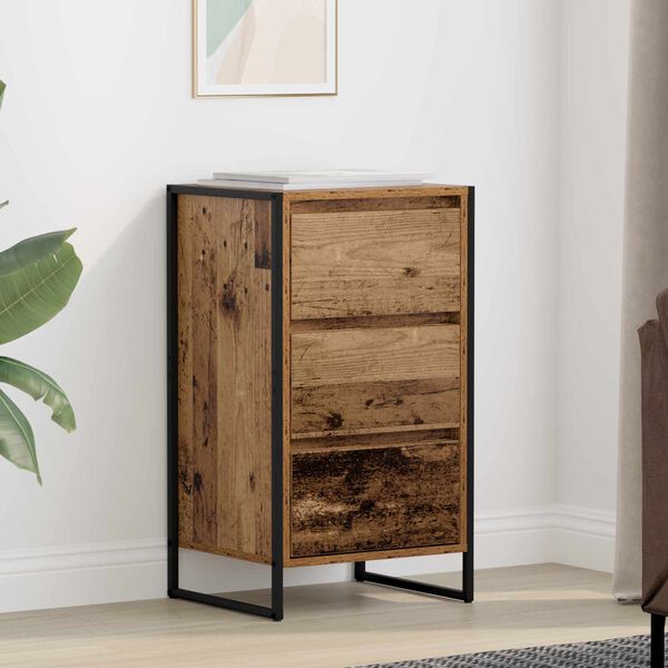 vidaXL Sideboard Altholz 42 x 36 x 75,5 cm Holzwerkstoff