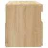 vidaXL TV-Schrank mit LED-Leuchten Sonoma-Eiche 60x35x40 cm