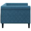 vidaXL Tagesbett Blau 80x200 cm Samt