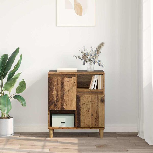 vidaXL Sideboard Altholz 35 x 60 x 70 cm Holzwerkstoff