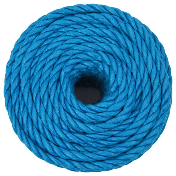 vidaXL Arbeitsseil Blau 24 mm 25 m Polypropylen