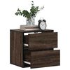 vidaXL Wand-Nachttisch Braun Eichen-Optik 40x31x39,5 cm