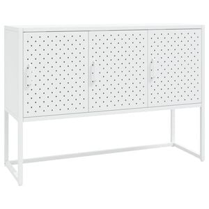 vidaXL Sideboard Wei&szlig; 105x35x75 cm Stahl