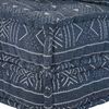 vidaXL Modulares Sofa 4 pcs Indigo Druck Stoff