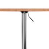 vidaXL Bartisch &Oslash;60x89,5 cm Massivholz Buche