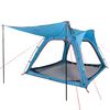 vidaXL Campingzelt 4 Personen Blau Quick Release Wasserfest