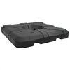 vidaXL Basis f&uuml;r Freischwinger-Sonnenschirm 110 Schwarz Quadratisch