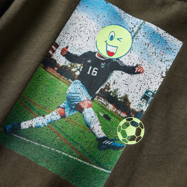 Kinder-Langarmshirt Khaki 92