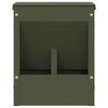 vidaXL Kaninchenf&uuml;tterer Olive Gr&uuml;n 20 x 12,5 x 25 cm