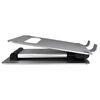 ErgoLine Laptopst&auml;nder Tall Verstellbar 28x28x10 cm Silbern