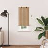 vidaXL Rollo mit Vorh&auml;ngen Natur 90 x 220 cm Bambus