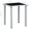 vidaXL Sonnenliegen 2 Stk. mit Tisch Aluminium Taupe