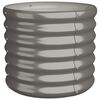 vidaXL Pflanzk&uuml;bel Verzinkter Stahl 40x40x36 cm Grau