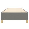 vidaXL Boxspringbettgestell Dunkelgrau 80x200 cm Stoff