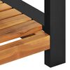 vidaXL Sitzbank 120 cm Massivholz Teak