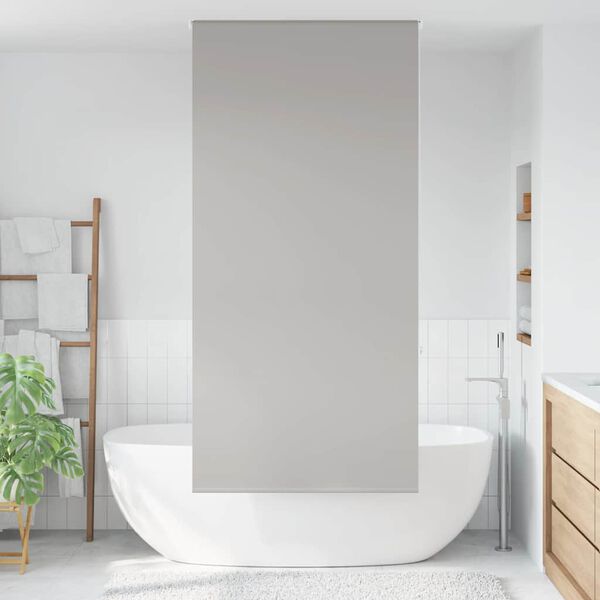 vidaXL Duschrollo 100x240 cm Stoffbreite 96 cm