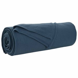 vidaXL &Uuml;berwurfdecke Marineblau 210 x 140 cm Fleece