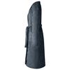 vidaXL Bademantel ohne Kapuze Marineblau XXL Flanell
