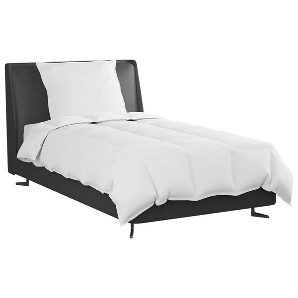 vidaXL Sommerdecke mit Kissen 2 pcs Wei&szlig; Daunenfeder