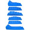ProPlus Stapelbares Reisemobil-Nivellierer-Set Kunststoff Blau