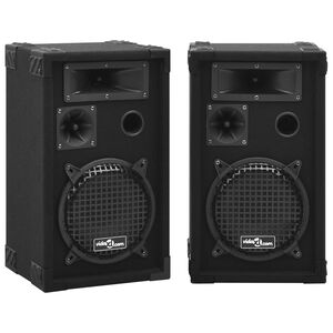 vidaXL Professionelle HiFi-/B&uuml;hnen-Lautsprecher Passiv 2 Stk. 800 W