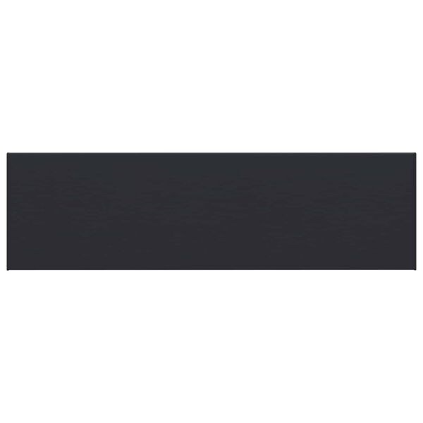 vidaXL Fensterbank Anthrazit mit Holzmaserung 160 x 40 x 4,5 cm PVC