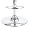 vidaXL Barhocker Sperrholz und Taupe Stoff