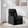 vidaXL Massagesessel Schwarz Stoff