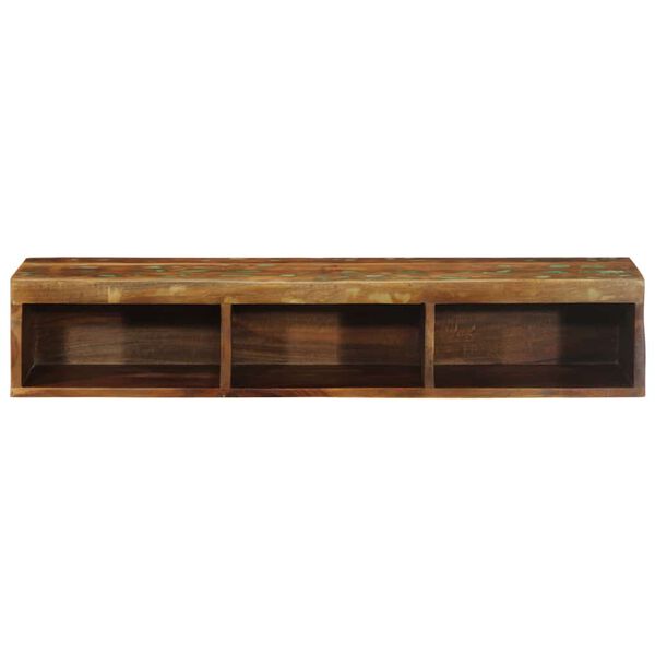 vidaXL TV-Wandschrank 100x30x19 cm Altholz Massiv