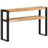 vidaXL Konsolentisch 120x30x75 cm Massivholz Akazie
