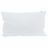 vidaXL Kopfkissen mit Kissen Wei&szlig; 40 x 80 cm Feder