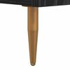 vidaXL Sideboard Schwarz Eichen-Optik 34 x 34,5 x 90 cm Holzwerkstoff
