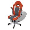 B&uuml;rosessel B&uuml;rostuhl Drehstuhl Chefsessel Kunstleder Orange