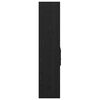 vidaXL Highboard Schwarz Eichen-Optik 45 x 42,5 x 185 cm Holzwerkstoff