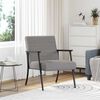 vidaXL Sessel Taupe 59 x 75 x 78 cm Stoff