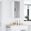 vidaXL K&uuml;chenschrank Graues Sonoma 30 x 31 x 80 cm Holzwerkstoff