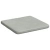 vidaXL Sitzkissen 4 pcs Hellgrau 40 x 40 x 3 cm Samt
