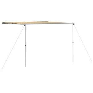 vidaXL Wohnwagen-Markise 3x3x2,15 m m Beige