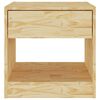 vidaXL Nachttisch 40x31x40 cm Massivholz Kiefer