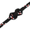 vidaXL Bootsseil Schwarz 8 mm 50 m Polypropylen