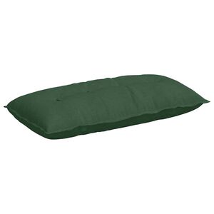 vidaXL R&uuml;ckenkissen Dschungelgr&uuml;n 100 x 50 cm Cordstoff