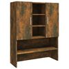 vidaXL Waschmaschinenschrank R&auml;uchereiche Holzwerkstoff
