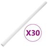 vidaXL Installationsrohre mit Clips &Oslash;30 mm 30 m PVC